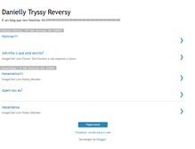 Tablet Screenshot of danielly-tryssy.blogspot.com
