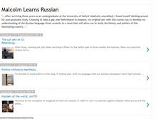 Tablet Screenshot of malcolmlearnsrussian.blogspot.com