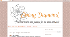 Desktop Screenshot of ebony-diamond.blogspot.com