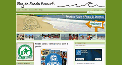 Desktop Screenshot of escolaecosurfi.blogspot.com