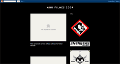 Desktop Screenshot of minifilmes2009.blogspot.com