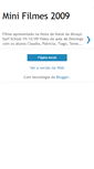 Mobile Screenshot of minifilmes2009.blogspot.com