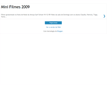 Tablet Screenshot of minifilmes2009.blogspot.com