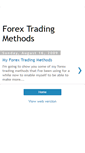 Mobile Screenshot of good-forex-trading-method.blogspot.com