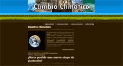 Desktop Screenshot of educambioclimatico.blogspot.com