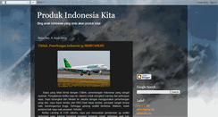 Desktop Screenshot of produkindonesiakita.blogspot.com