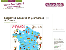 Tablet Screenshot of gourmandisesdecamille.blogspot.com