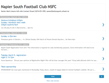 Tablet Screenshot of napiersouth.blogspot.com