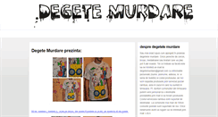 Desktop Screenshot of degete-murdare.blogspot.com