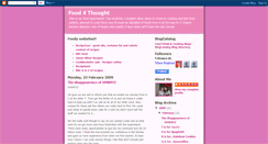 Desktop Screenshot of foodjunkies89.blogspot.com