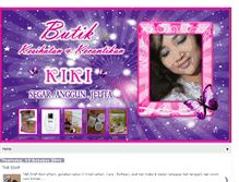 Tablet Screenshot of butik3k.blogspot.com