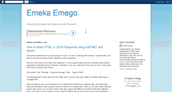 Desktop Screenshot of emekaemego.blogspot.com