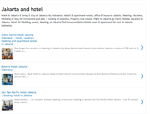 Tablet Screenshot of hotel-in-jakarta.blogspot.com