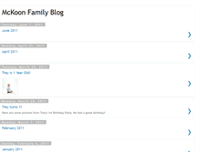 Tablet Screenshot of mckoonfamily.blogspot.com