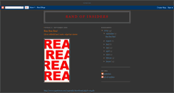 Desktop Screenshot of bandofinsiders.blogspot.com