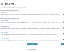 Tablet Screenshot of killpid.blogspot.com