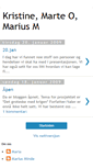 Mobile Screenshot of kristinemarteomariusm.blogspot.com