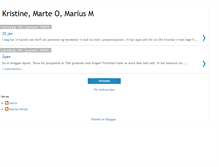 Tablet Screenshot of kristinemarteomariusm.blogspot.com
