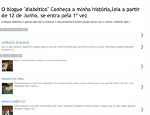 Tablet Screenshot of obloguediabetico.blogspot.com