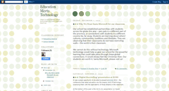 Desktop Screenshot of edutechlatest.blogspot.com