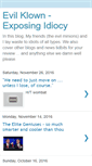 Mobile Screenshot of evil-klown.blogspot.com