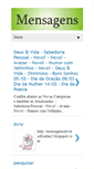 Mobile Screenshot of mensagensdiversificadas2.blogspot.com
