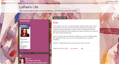 Desktop Screenshot of laraeslife.blogspot.com