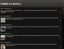 Tablet Screenshot of faber-castell.blogspot.com