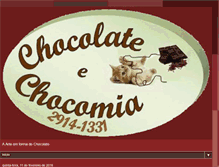 Tablet Screenshot of chocolateechocomia.blogspot.com