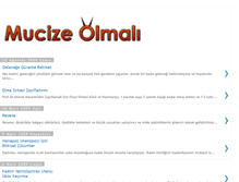 Tablet Screenshot of mucizeolmali.blogspot.com