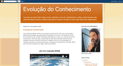 Desktop Screenshot of evolucaoconhecimento.blogspot.com