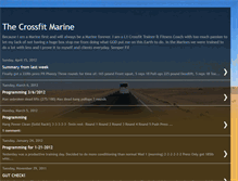 Tablet Screenshot of crossfitmarine.blogspot.com