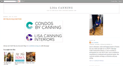 Desktop Screenshot of lisacanning.blogspot.com