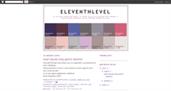 Desktop Screenshot of eleventhlevel.blogspot.com