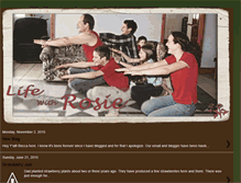 Tablet Screenshot of lifewithrosie.blogspot.com