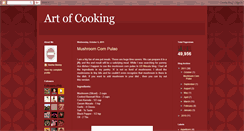 Desktop Screenshot of inspirationalartofcooking.blogspot.com