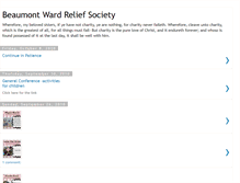 Tablet Screenshot of beaumontrs.blogspot.com