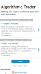 Mobile Screenshot of algorithmic-trader.blogspot.com