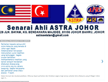 Tablet Screenshot of ahli-astra-selatan.blogspot.com