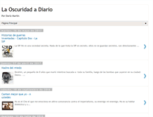 Tablet Screenshot of laoscuridadadiario.blogspot.com
