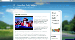 Desktop Screenshot of 101usesforbabywipes.blogspot.com