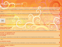Tablet Screenshot of manualdesexoparati.blogspot.com