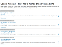 Tablet Screenshot of googleadsenseaffiliate.blogspot.com