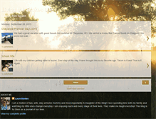 Tablet Screenshot of livingthestokeslife.blogspot.com
