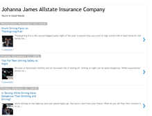 Tablet Screenshot of johannajamesinsurance.blogspot.com