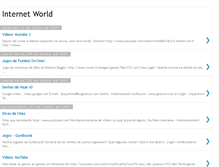 Tablet Screenshot of internetworldxd.blogspot.com