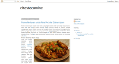 Desktop Screenshot of citestecumine.blogspot.com