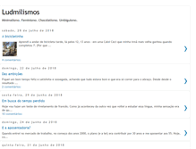 Tablet Screenshot of ludmilismos.blogspot.com