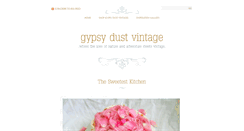 Desktop Screenshot of gypsydustvintage.blogspot.com