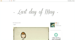 Desktop Screenshot of lastdayofmay.blogspot.com